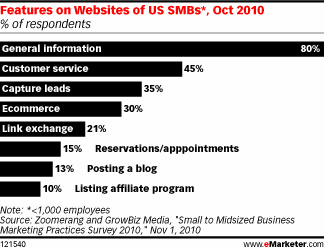  Small Businesses Focus Online Spend on Websites